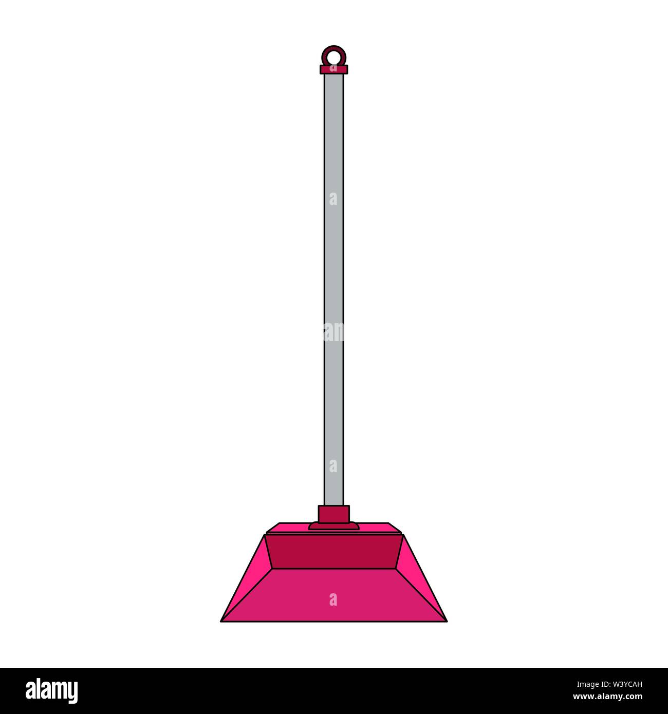 Cleaning dustpan isolated symbol cartoon Stock Vector Image & Art Alamy
