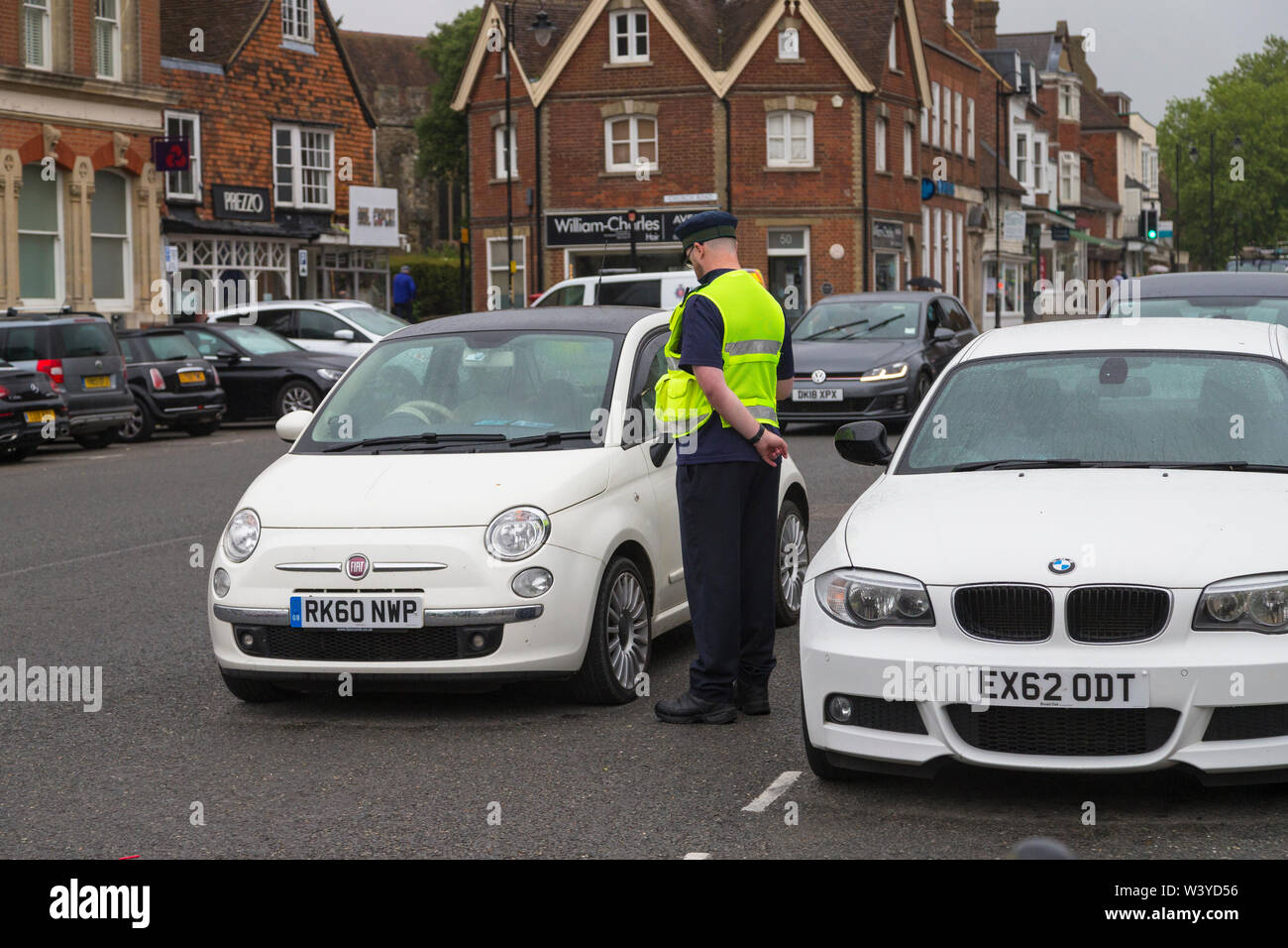 Parking officer attendant hi-res stock photography and images - Alamy