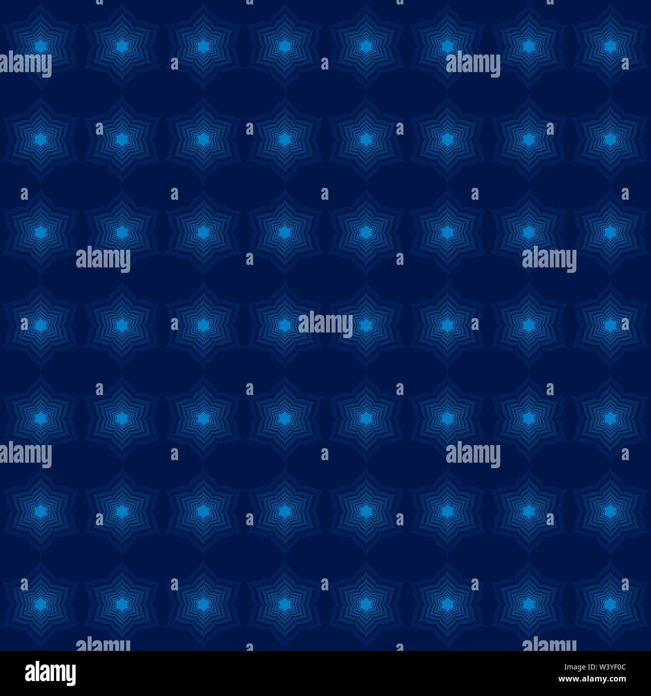 star shape pattern background design Stock Vector