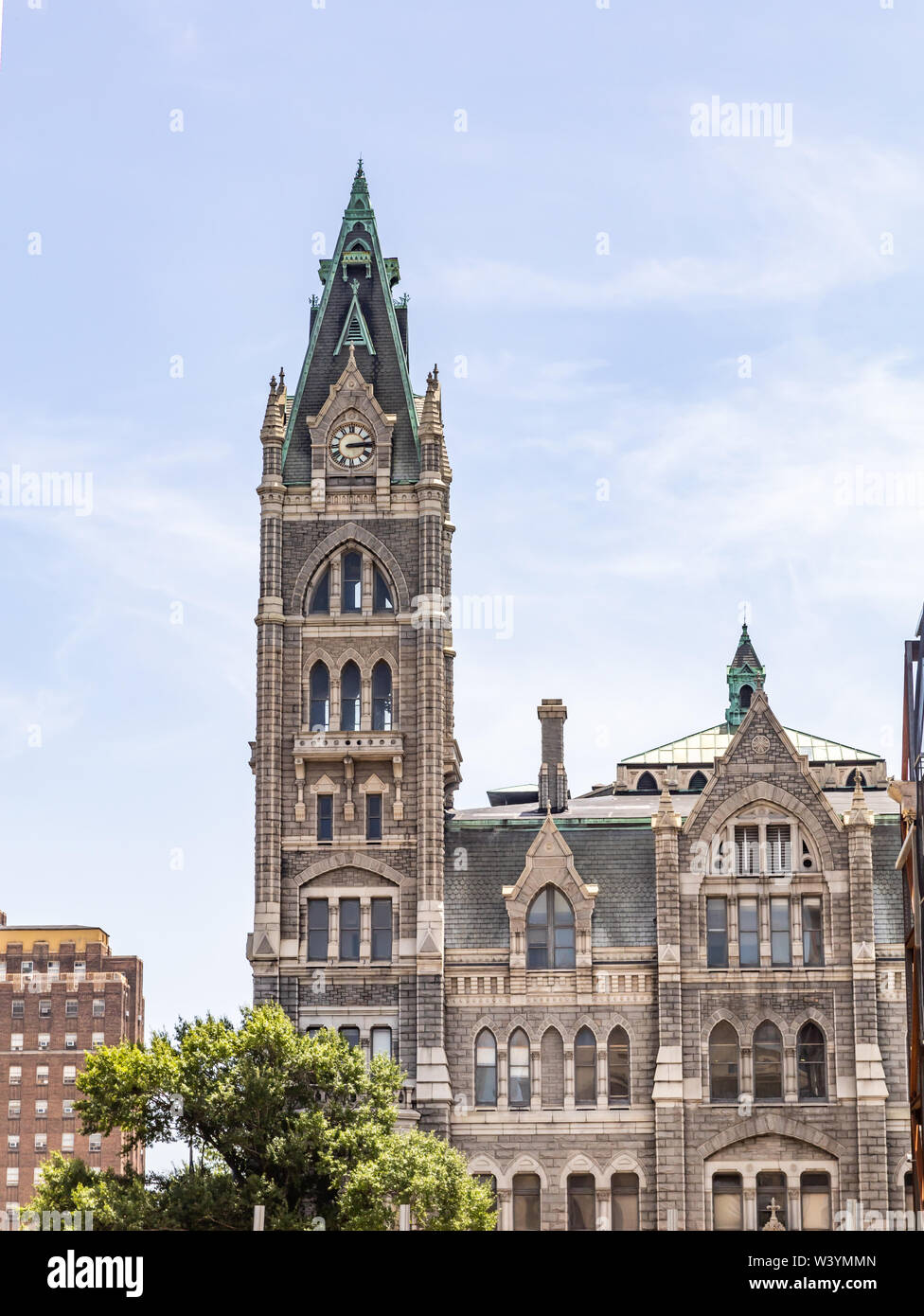 Old City Hall Clock Tower, Richmond, VA Stock Photo Alamy