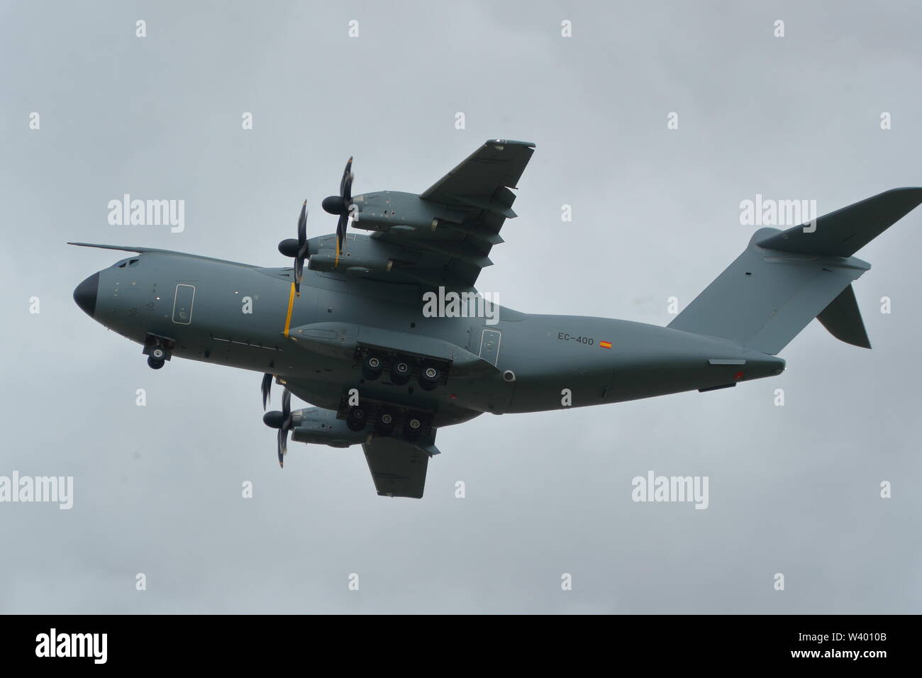 Spanish Airbus A400M at RIAT 2019 at RAF Fairford, Gloucestershire, UK Stock Photo