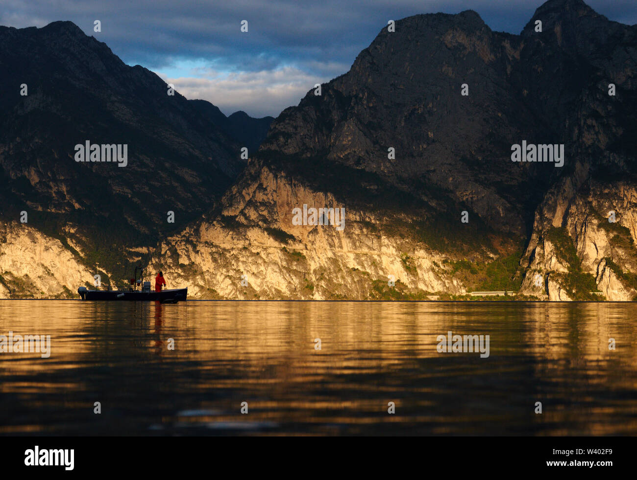 Village pregasina lake garda trentino hi-res stock photography and ...