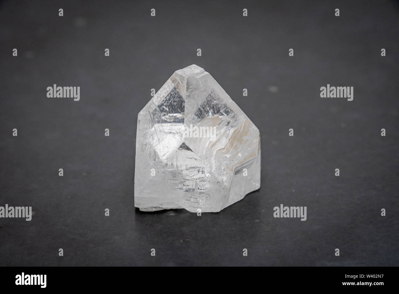 Dob rough diamond formed by volcanic heat and pressure inside earth Stock Photo