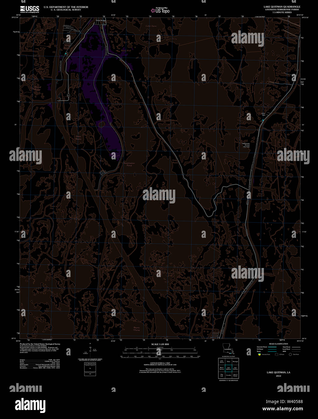Map of quitman hires stock photography and images Alamy
