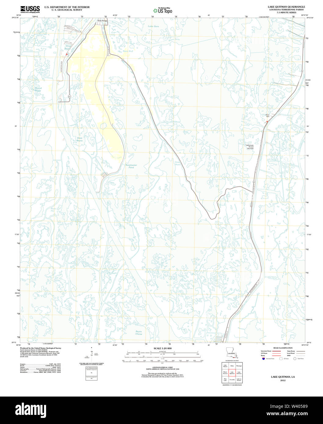 Map of quitman hires stock photography and images Alamy