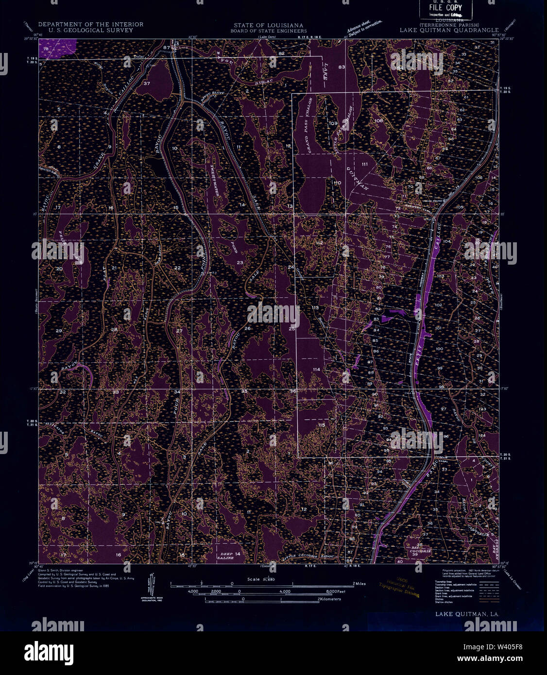 Map of quitman hires stock photography and images Alamy