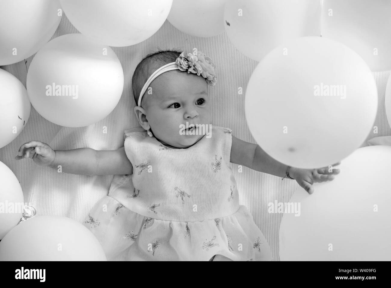 So Cute Family Child Care Childrens Day Childhood Happiness Sweet Little Baby New Life And Birth Small Girl Happy Birthday Portrait Of Happy Stock Photo Alamy