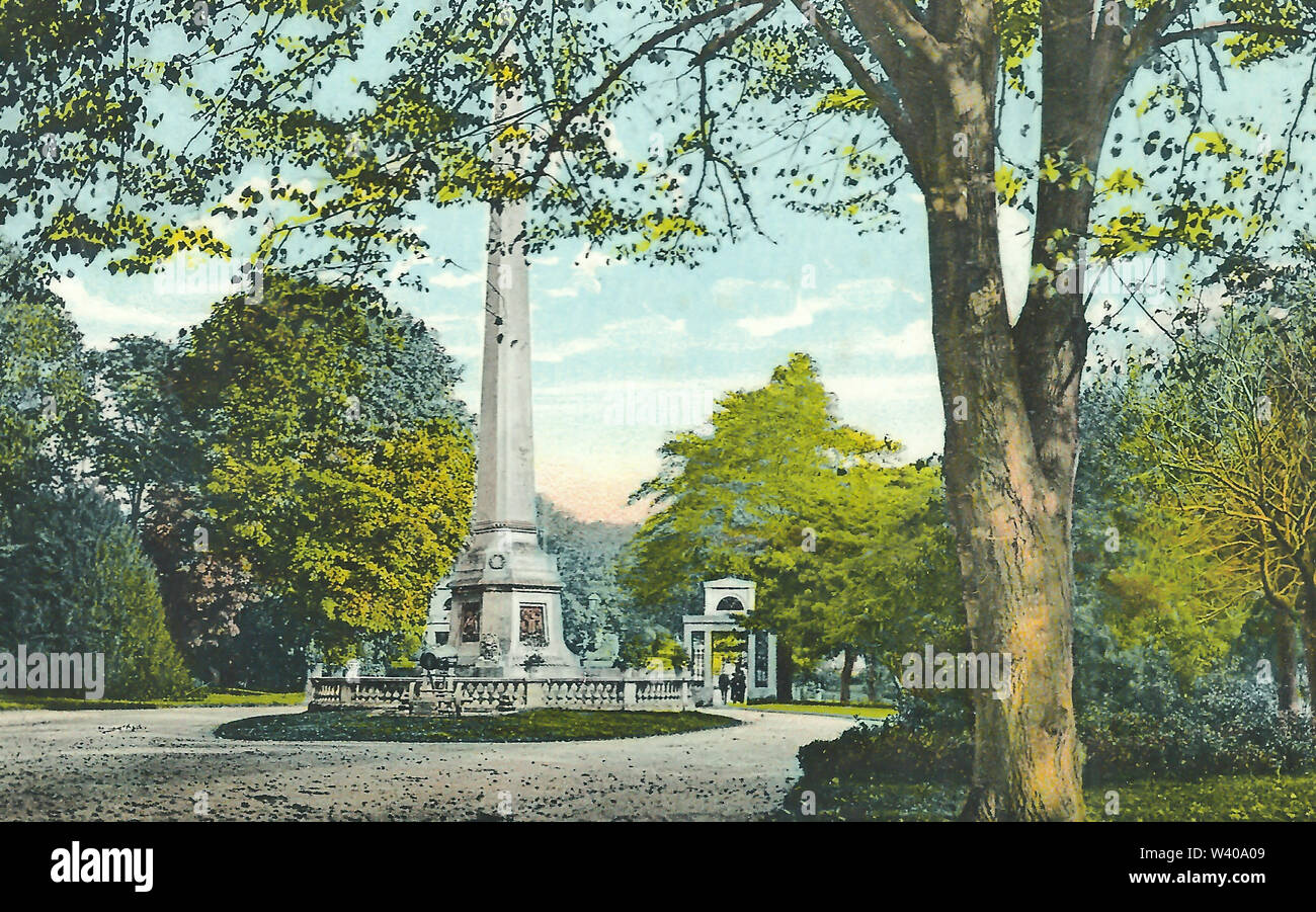 Victoria park Bath 1919 Stock Photo - Alamy