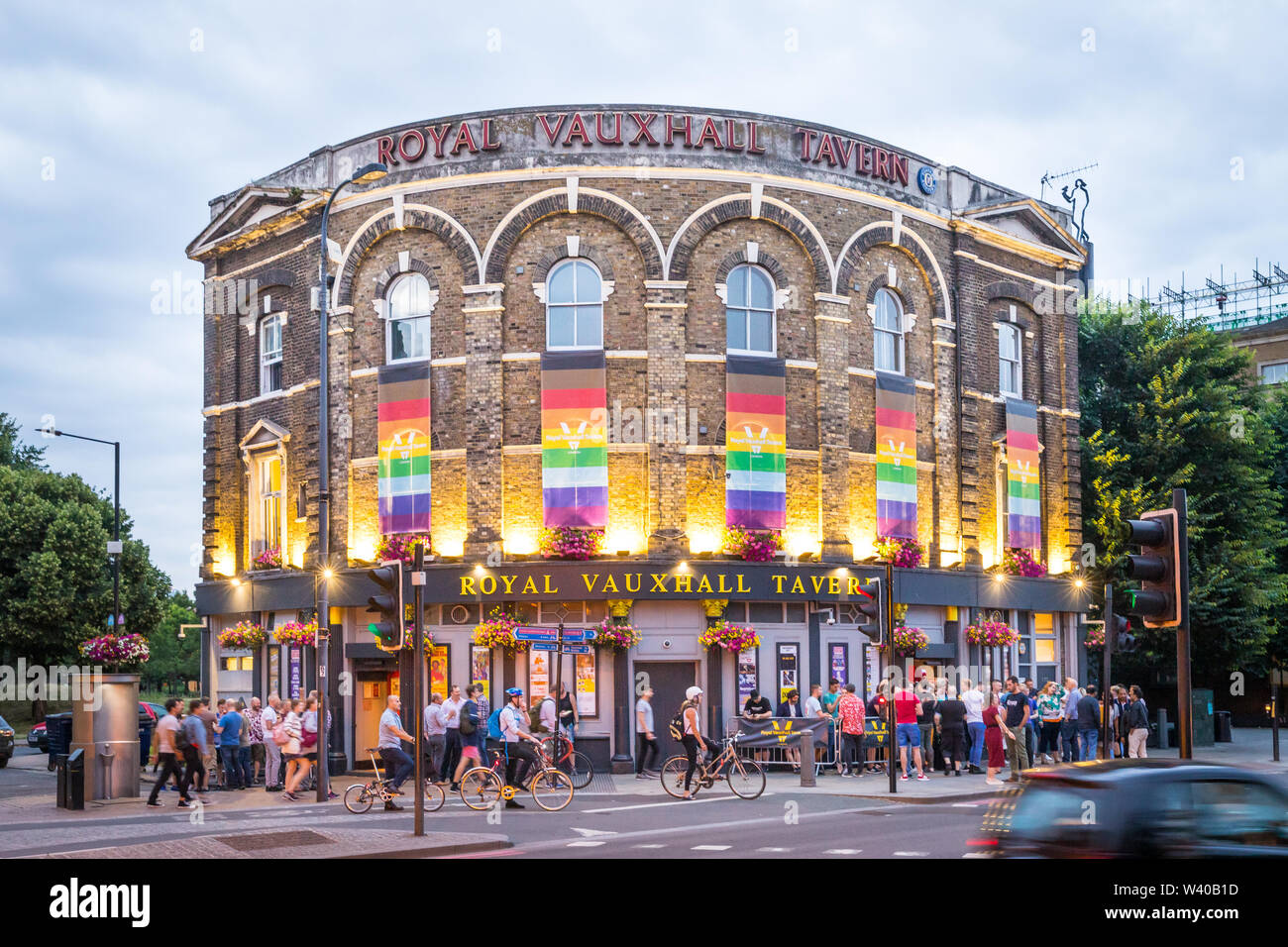 Facade of the Royal Vauxhall Tavern in Vauxhall, London Stock Photo Alamy