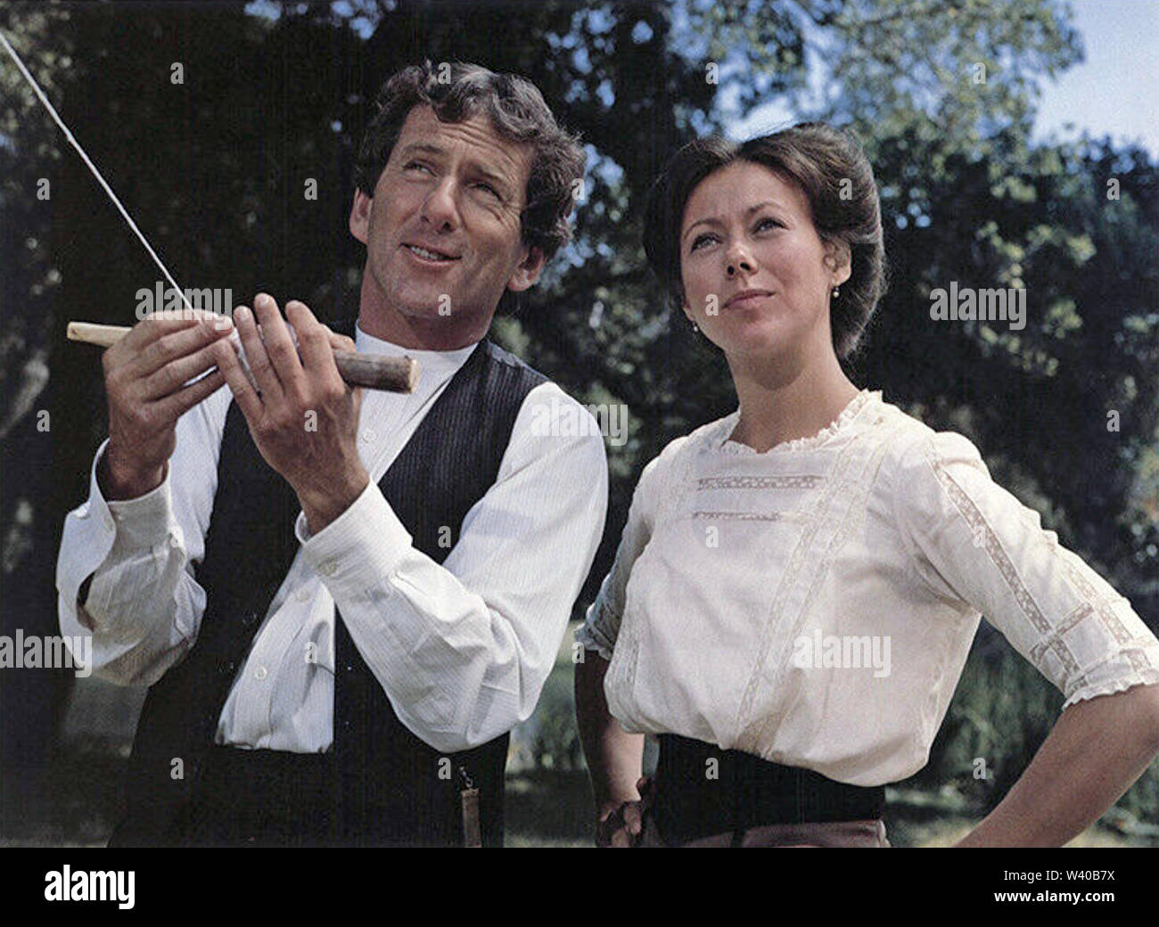 AMY 1981 Buena Vista film with Jenny Agutter and Barry Newman Stock Photo