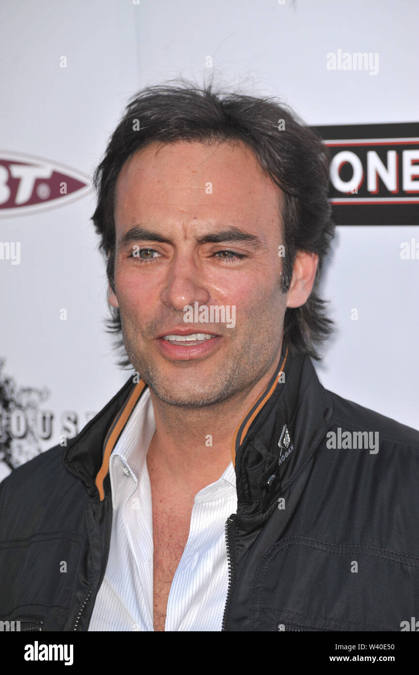 LOS ANGELES, CA. April 08, 2010: Anthony Delon (actor son of Alain