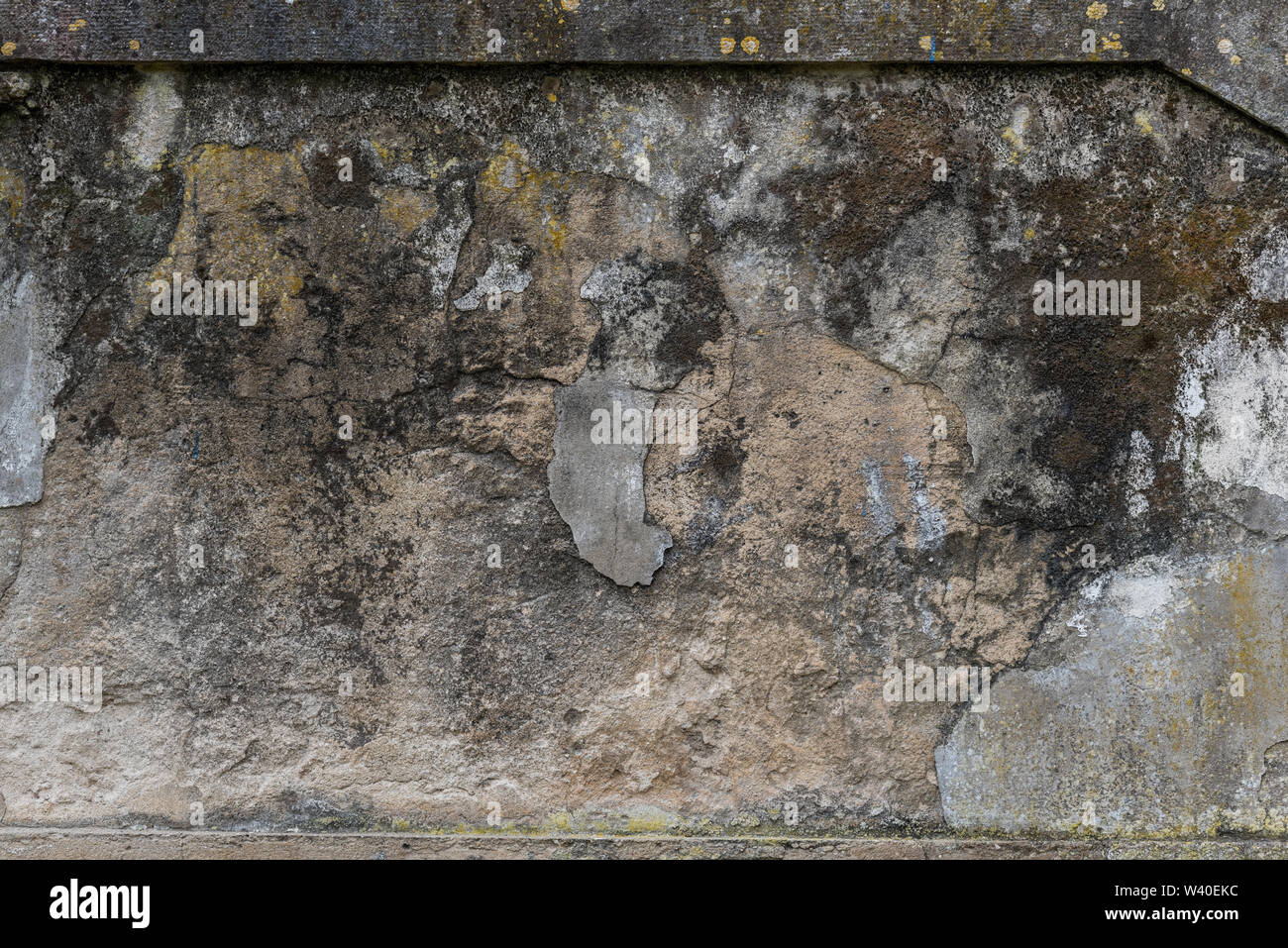 Picture of Weathered concrete wall background, old exterior facade texture Stock ...