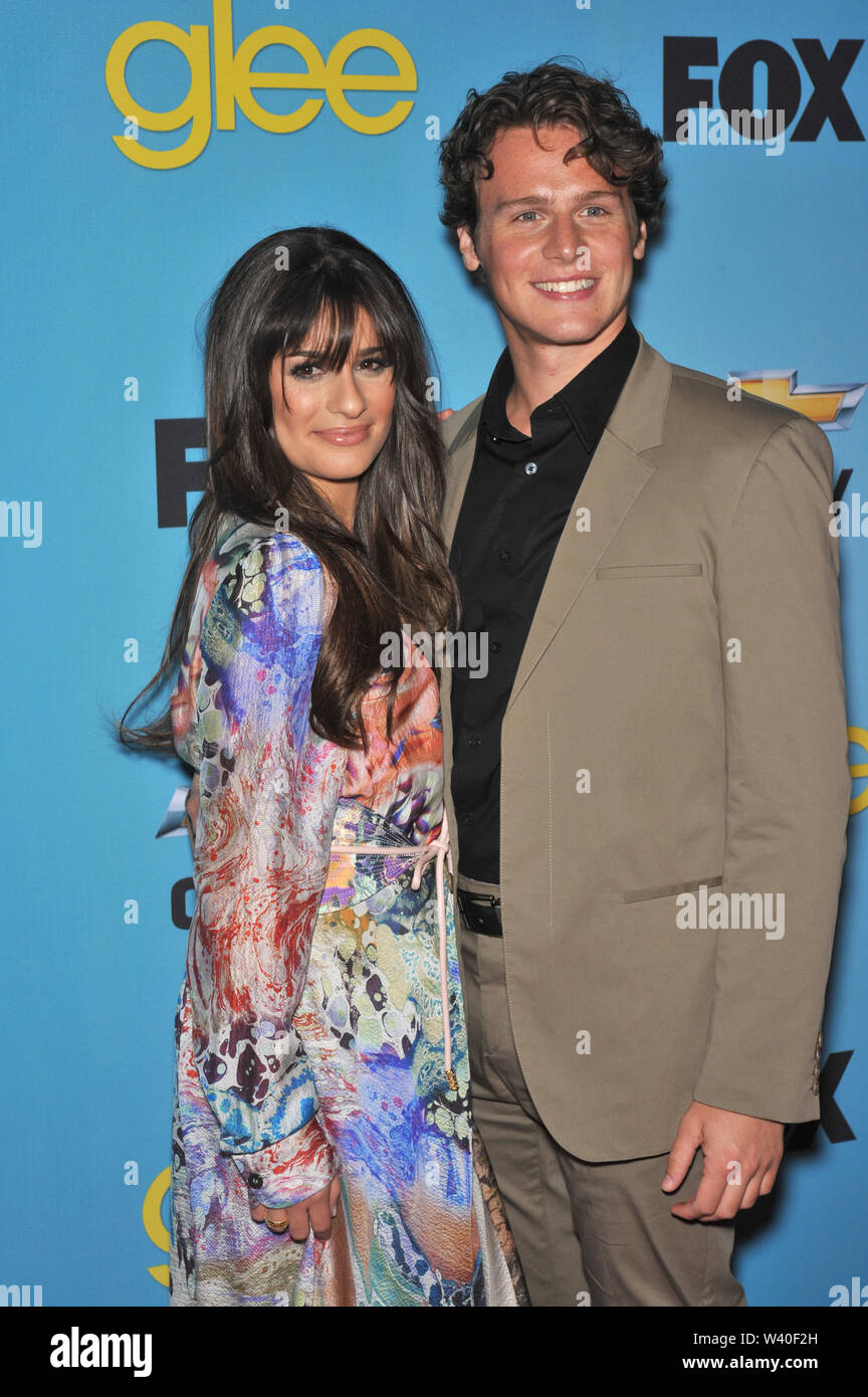 Lea Michele And Jonathan Groff High Resolution Stock Photography and Images  - Alamy