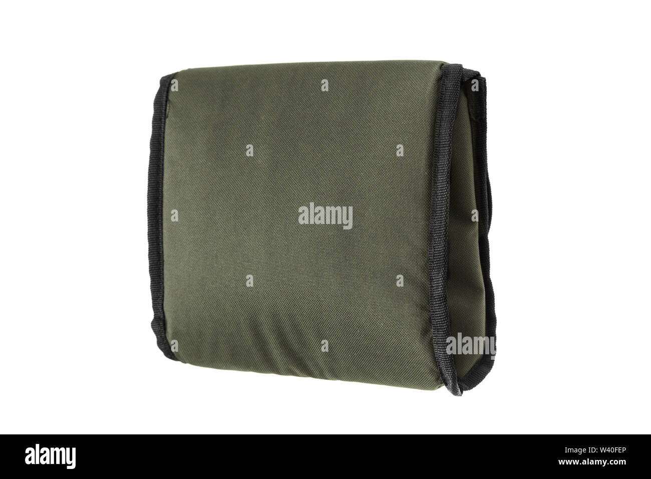 Green soft case for guns isolated for white background Stock Photo - Alamy