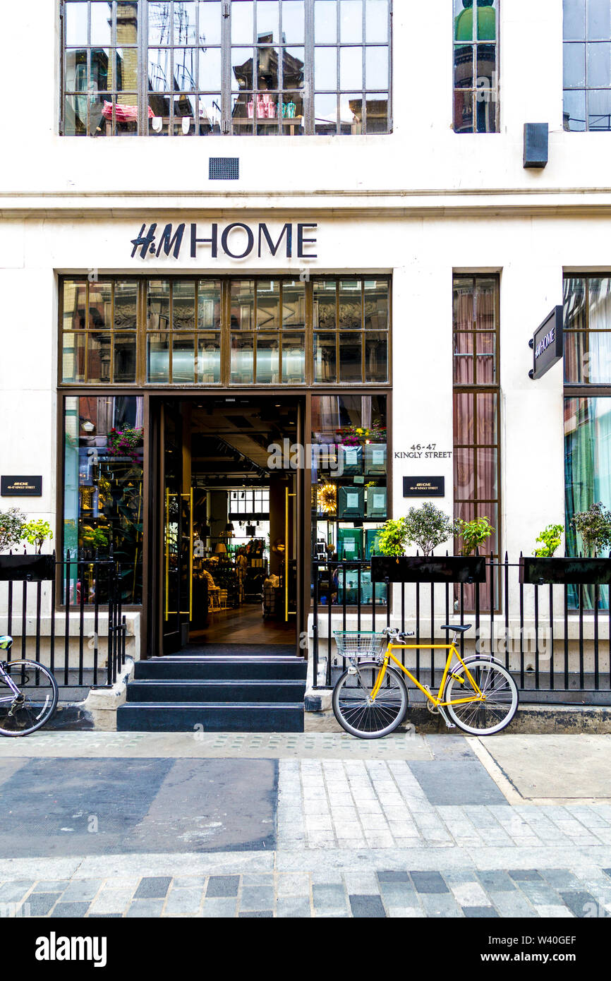 Facade of the H&M Home store in Regent Street, Carnaby, London, UK Stock  Photo - Alamy