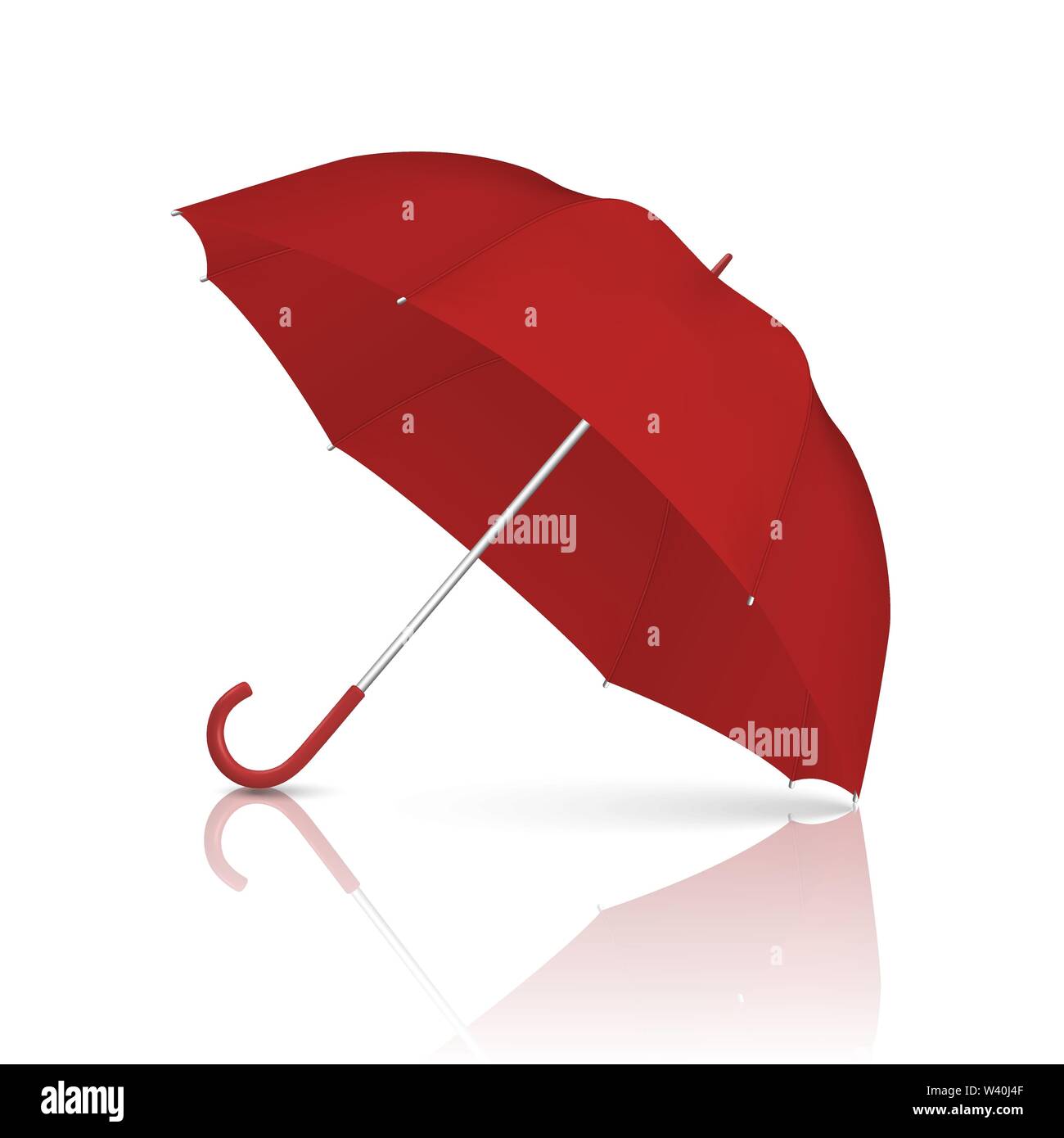 Vector 20d Realistic Render Red Blank Umbrella Icon Closeup Pertaining To Blank Umbrella Template
