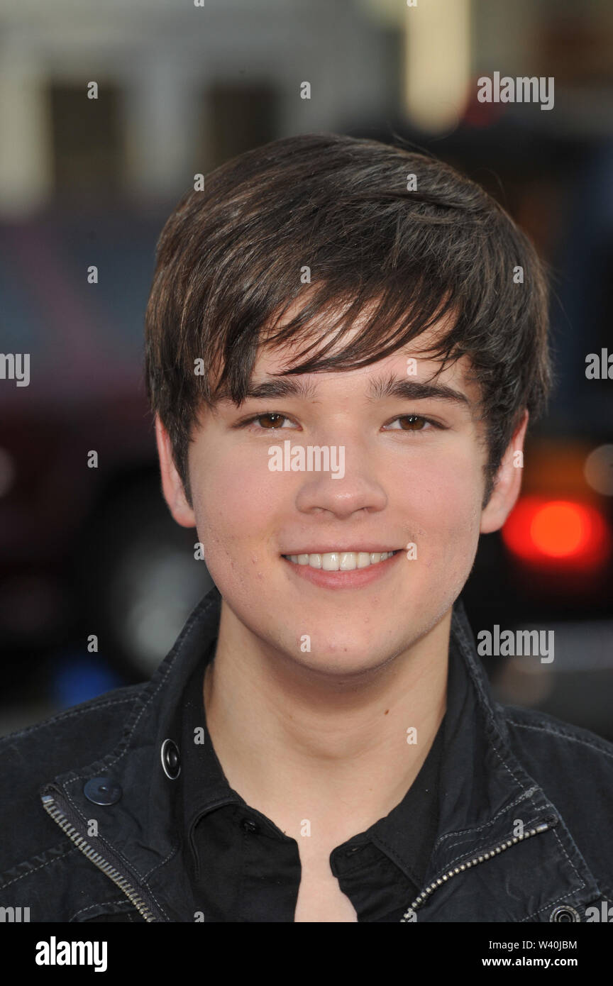 LOS ANGELES, CA. July 28, 2010: 'iCarly' star Nathan Kress at the world premiere of 'Scott Pilgrim vs. The World' at Grauman's Chinese Theatre, Hollywood. © 2010 Paul Smith / Featureflash Stock Photo