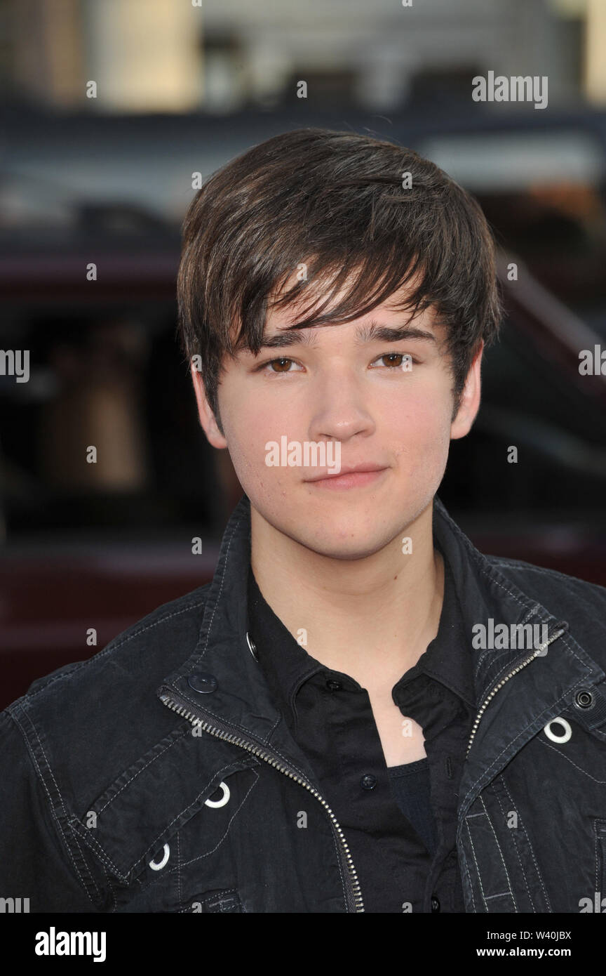 LOS ANGELES, CA. July 28, 2010: 'iCarly' star Nathan Kress at the world premiere of 'Scott Pilgrim vs. The World' at Grauman's Chinese Theatre, Hollywood. © 2010 Paul Smith / Featureflash Stock Photo