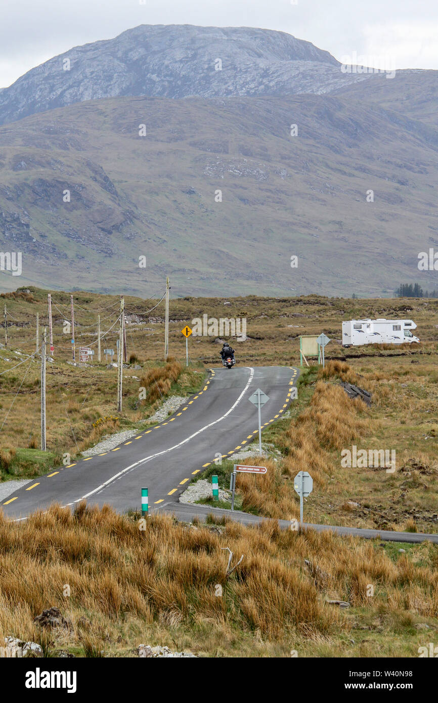 Motorcycle campervan ireland hires stock photography and images Alamy
