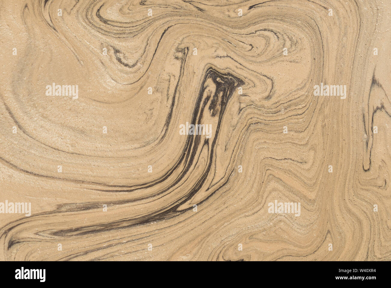 gold color painted marble texture background Stock Photo