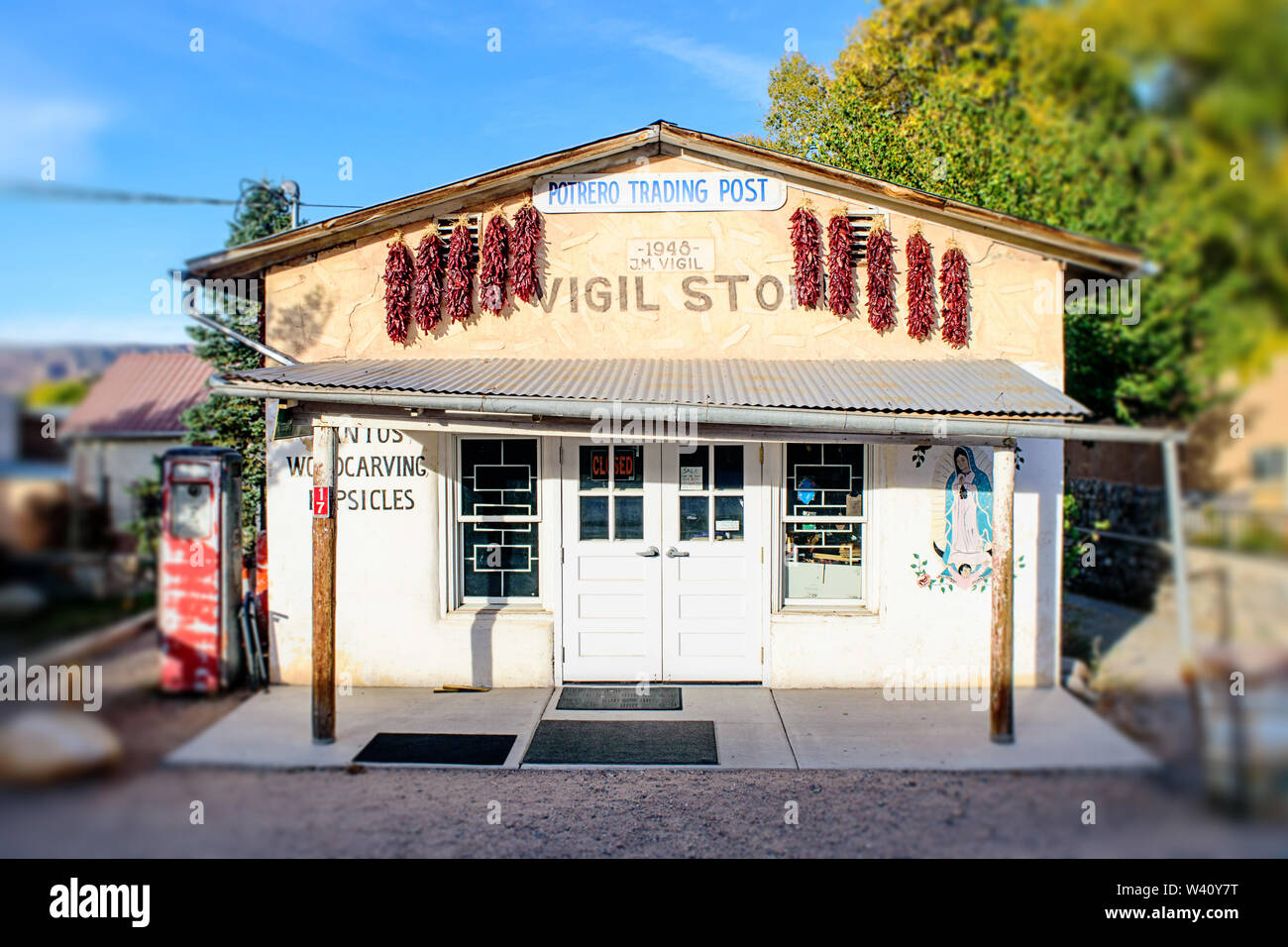 El Potrero Trading Post High Resolution Stock Photography and Images