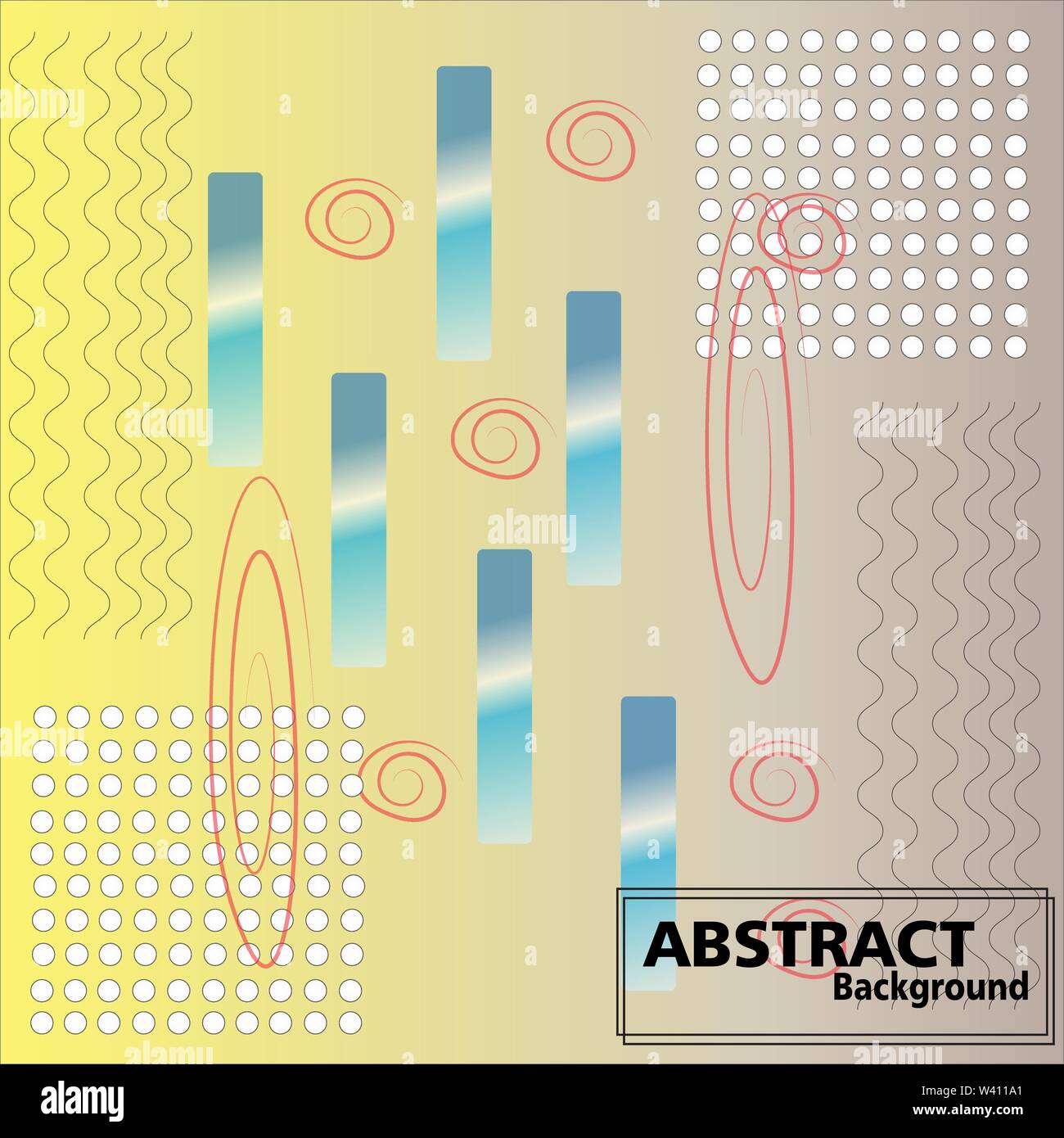 Colorful Abstract Background. flowing and dynamic shape background ...