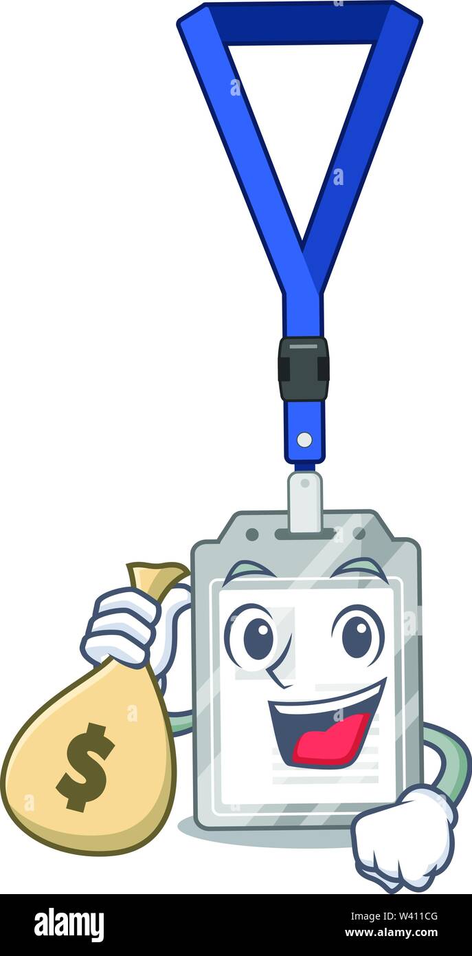 With money bag name tag in the character shape vector illustration Stock Vector Image & Art Alamy