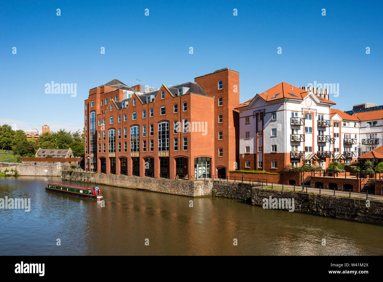 Floating Harbour Development, Bristol, UK Stock Photo