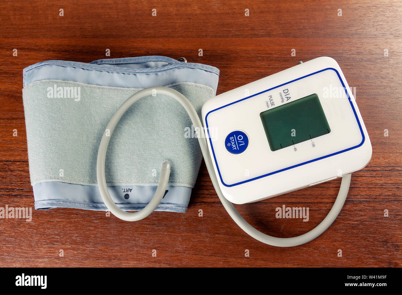 Instrument for measuring blood pressure in humans stock photo alamy
