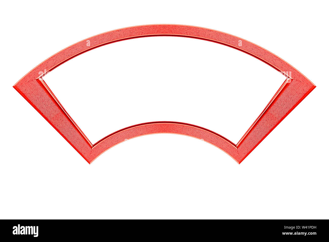 brown frame isolated on white background Stock Photo - Alamy