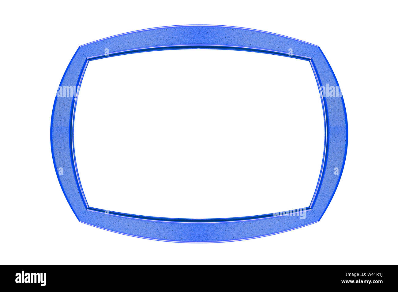 brown frame isolated on white background Stock Photo - Alamy