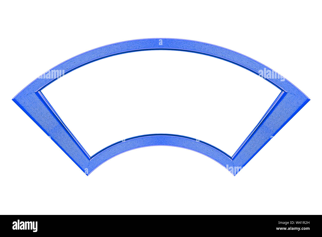 brown frame isolated on white background Stock Photo - Alamy