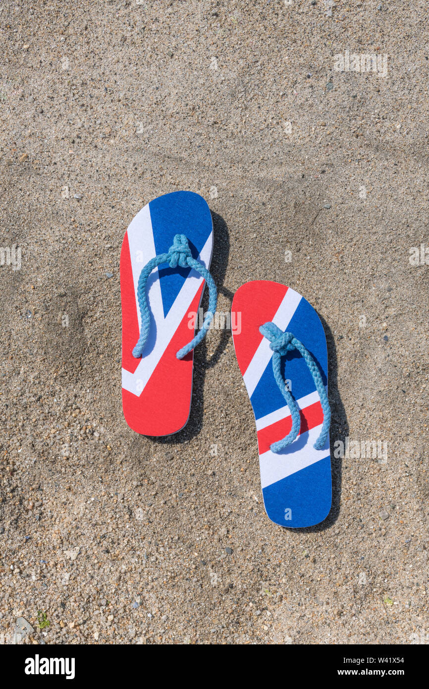 holiday flip flops