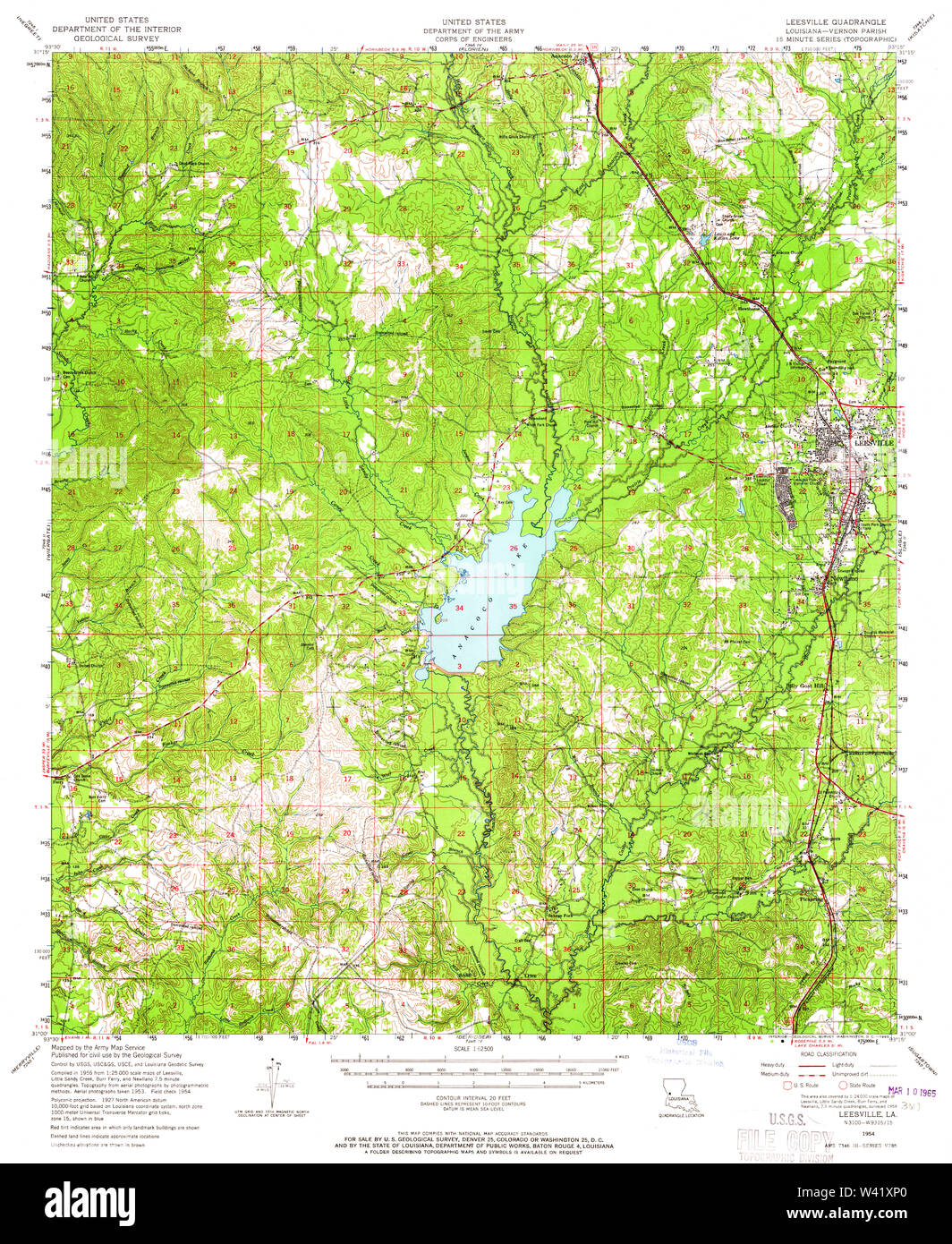 Leesville louisiana map Cut Out Stock Images & Pictures Alamy