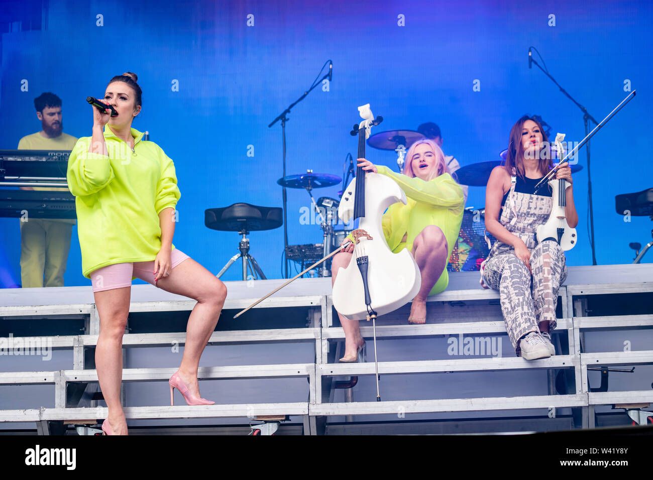 Bergen, Norway June 14th, 2019. The British electronic music group