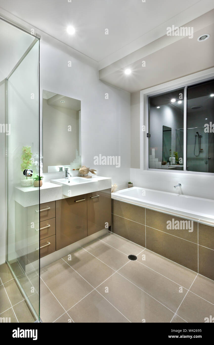 Floor Tile Bath Room Water Tap Stock Photos Floor Tile Bath Room