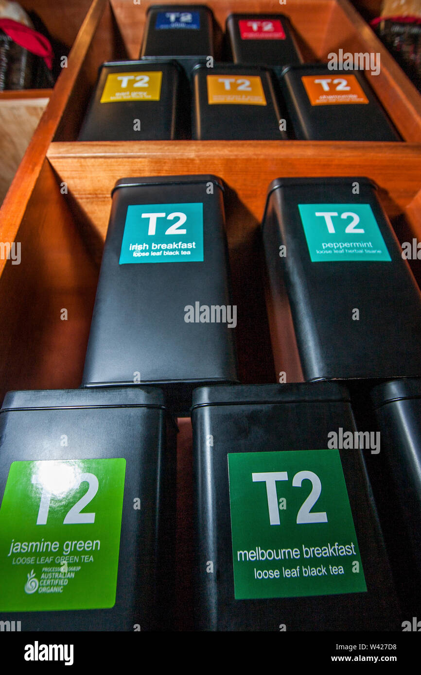 Expensive food boxed with stickers, store of a luxury hotel or