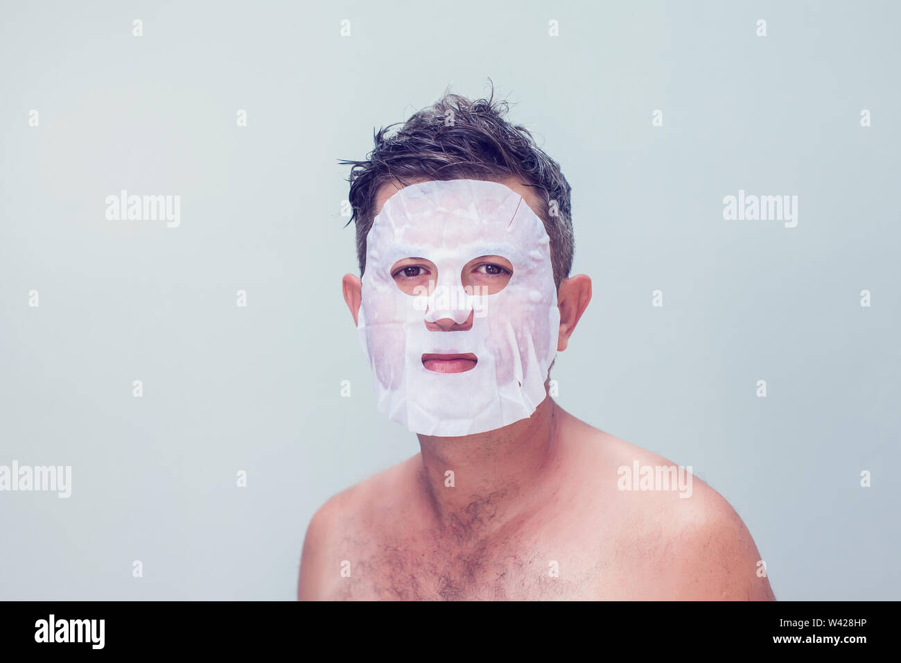 Woman man beauty mask hi-res stock photography and images - Alamy