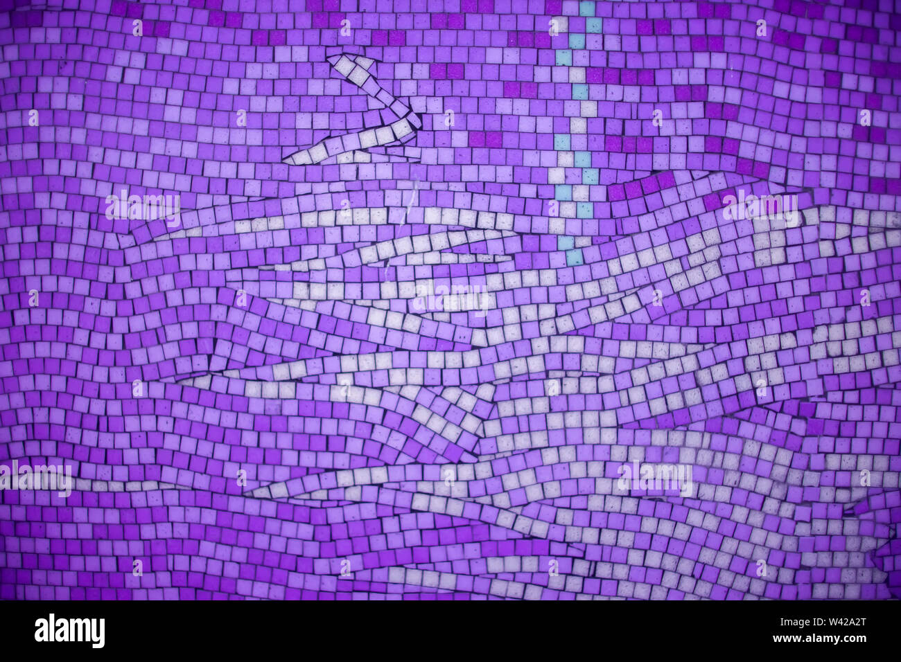 Mosaic tiles of Colorful abstract for background. Blue texture Stock ...
