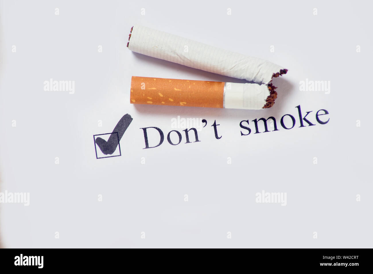 Cigarette mark hi-res stock photography and images