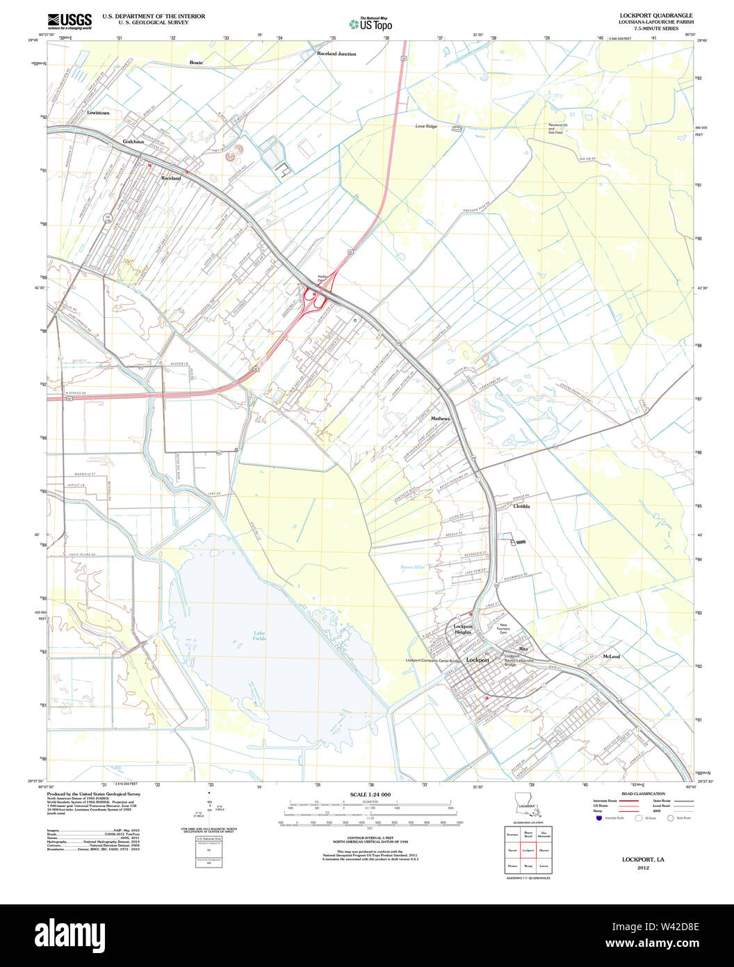 Map of lockport Cut Out Stock Images & Pictures Alamy