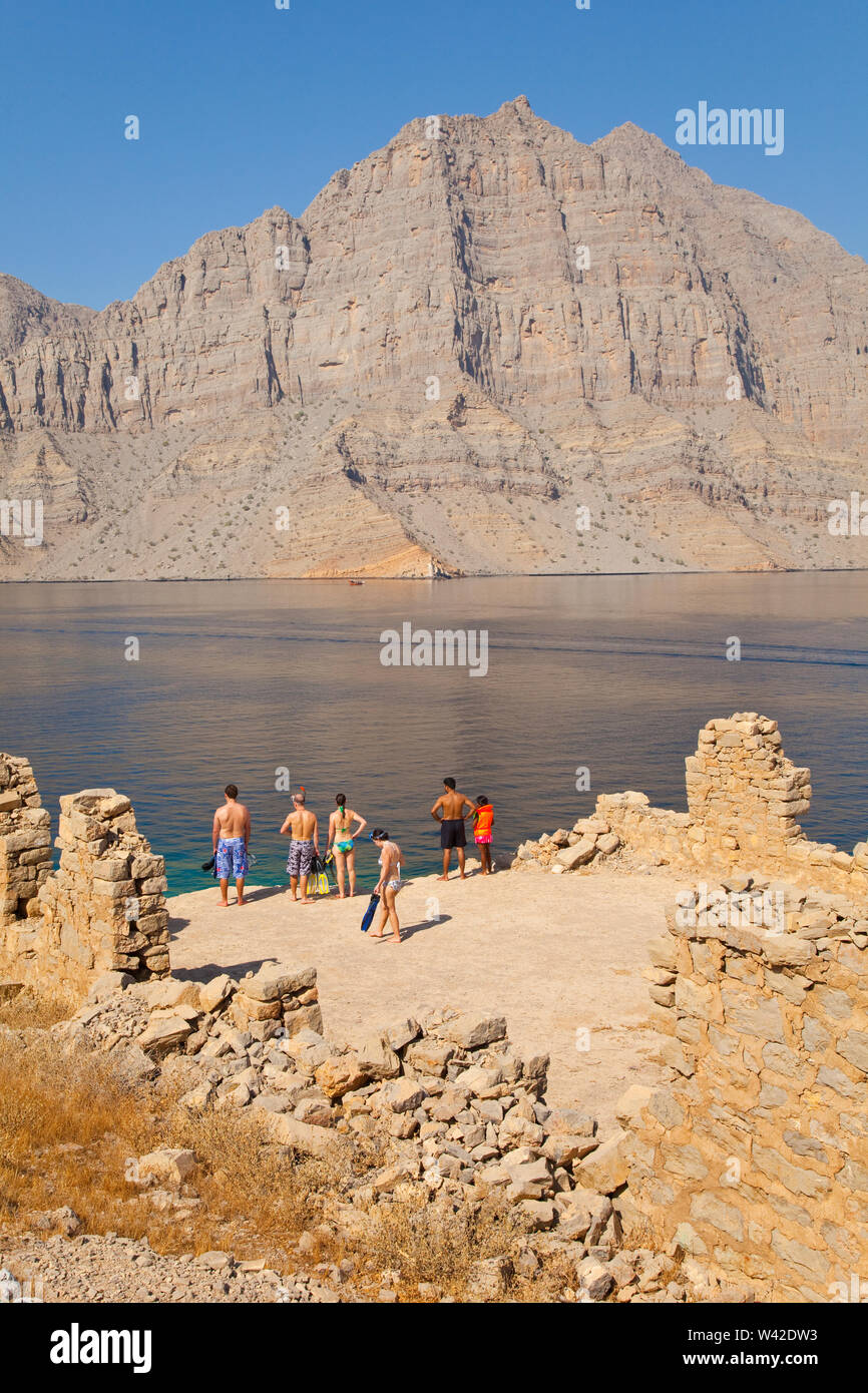 Península de musandam hi-res stock photography and images - Alamy