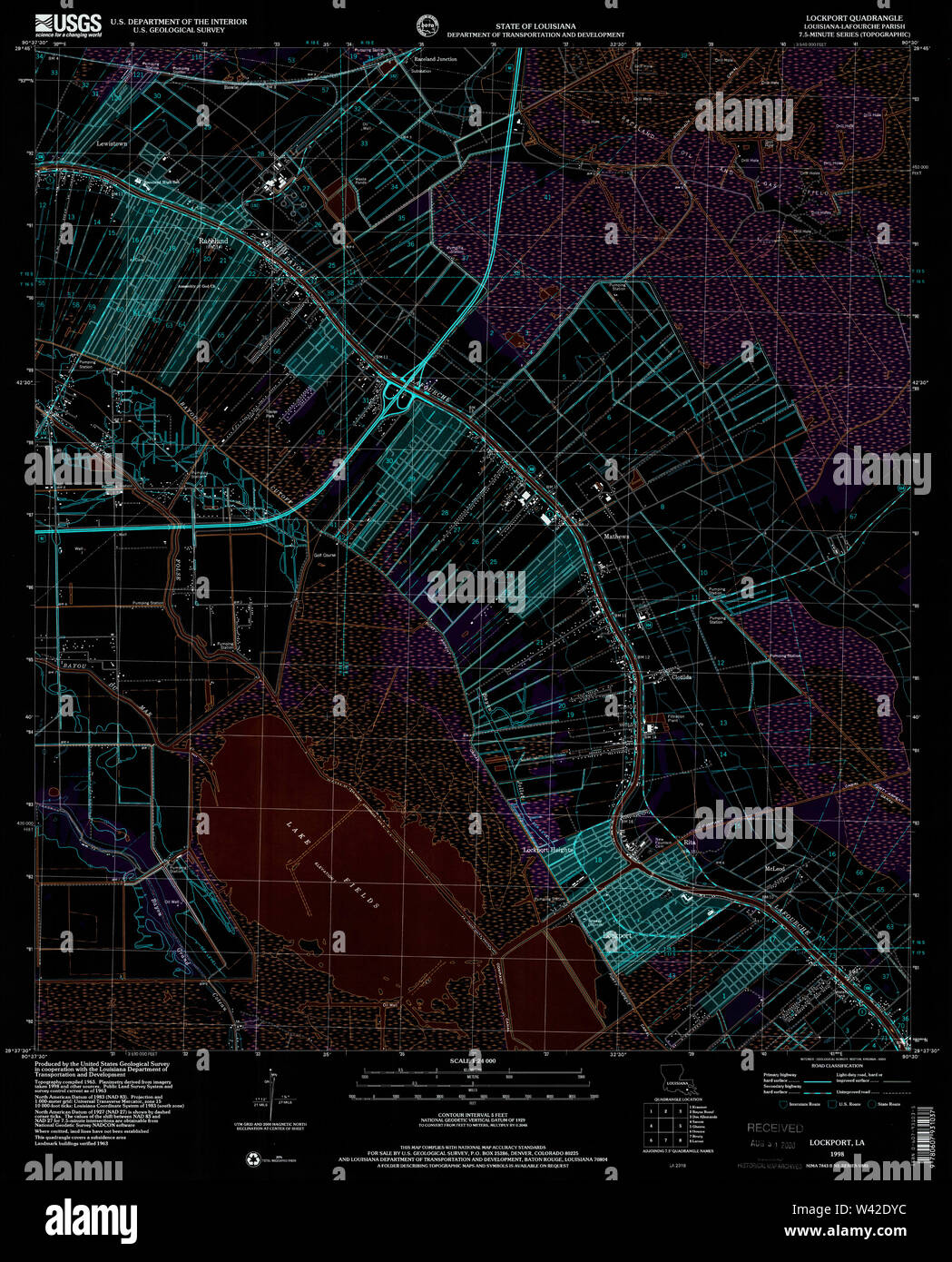 Lockport map hires stock photography and images Alamy