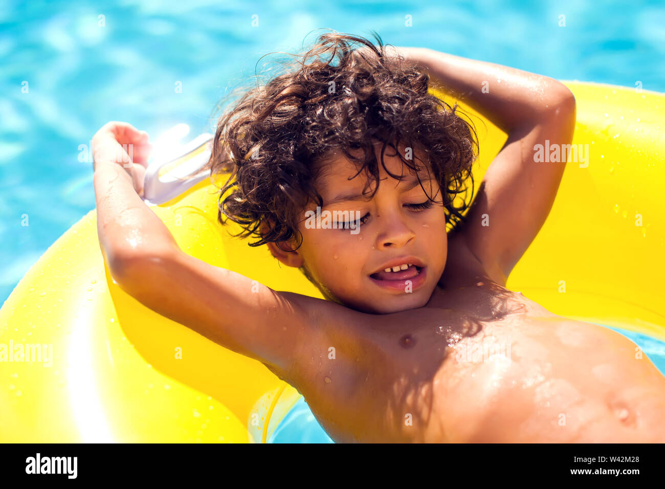 inflatable circle pool