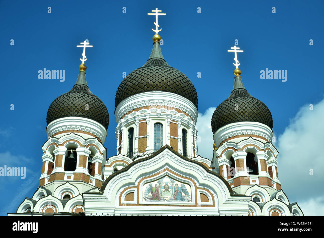 Alexander Nevsky Cathedral - Tallinn - Estonia Stock Photo