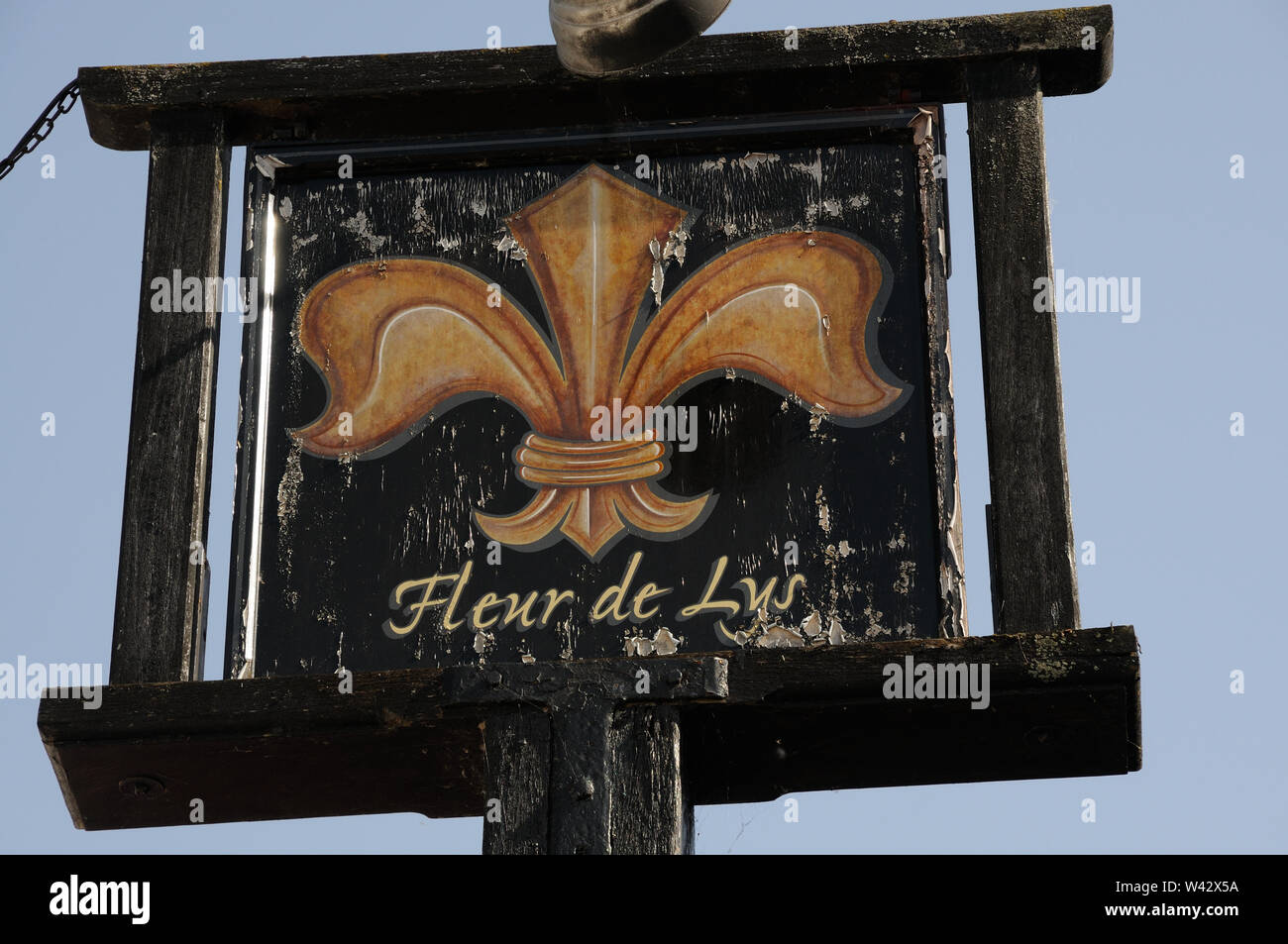 Fleur de Lys, Dorchester on Thames, Oxfordshire. This is an old inn