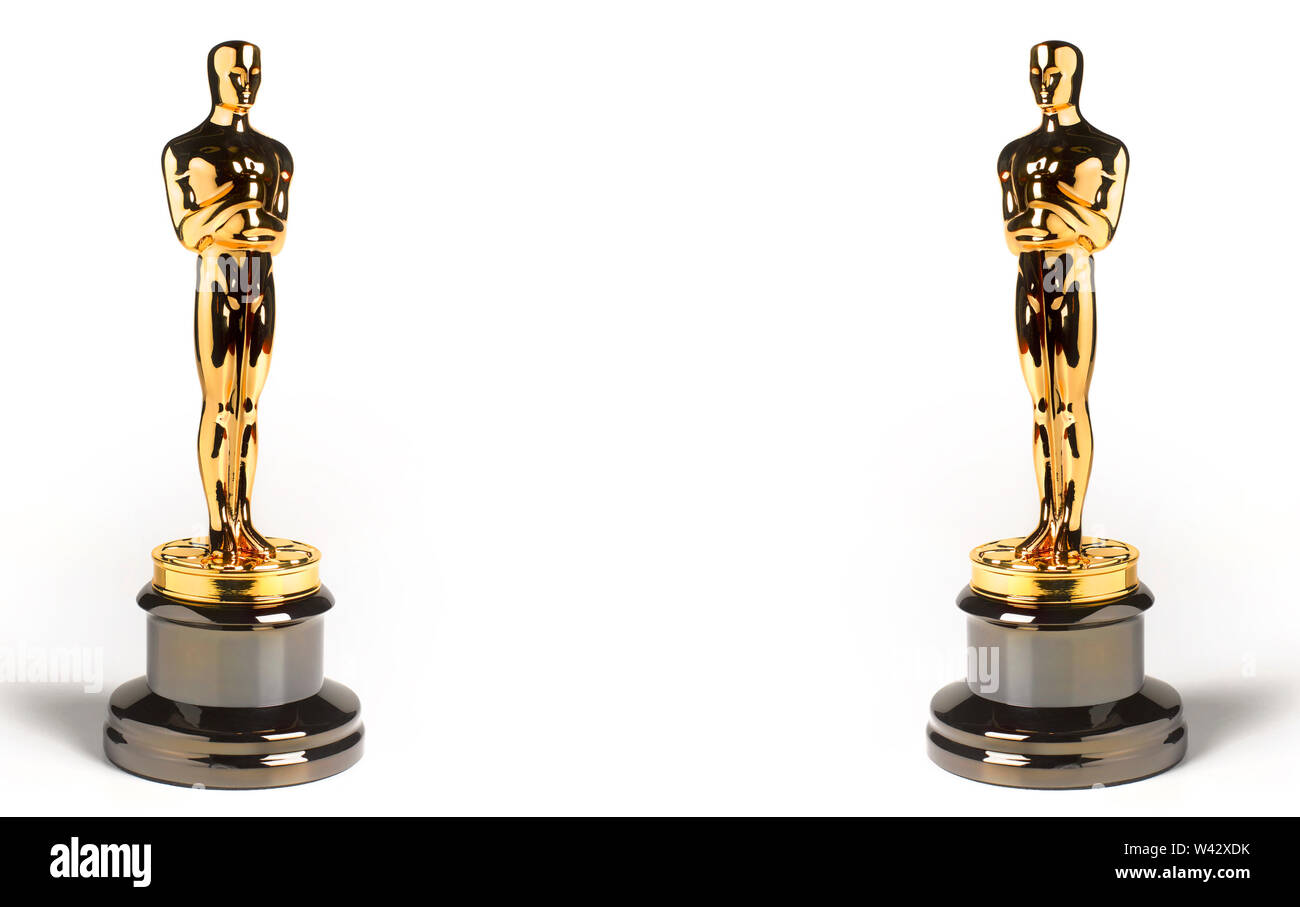 Oscar statuette hi-res stock photography and images - Alamy, image size:1300x907