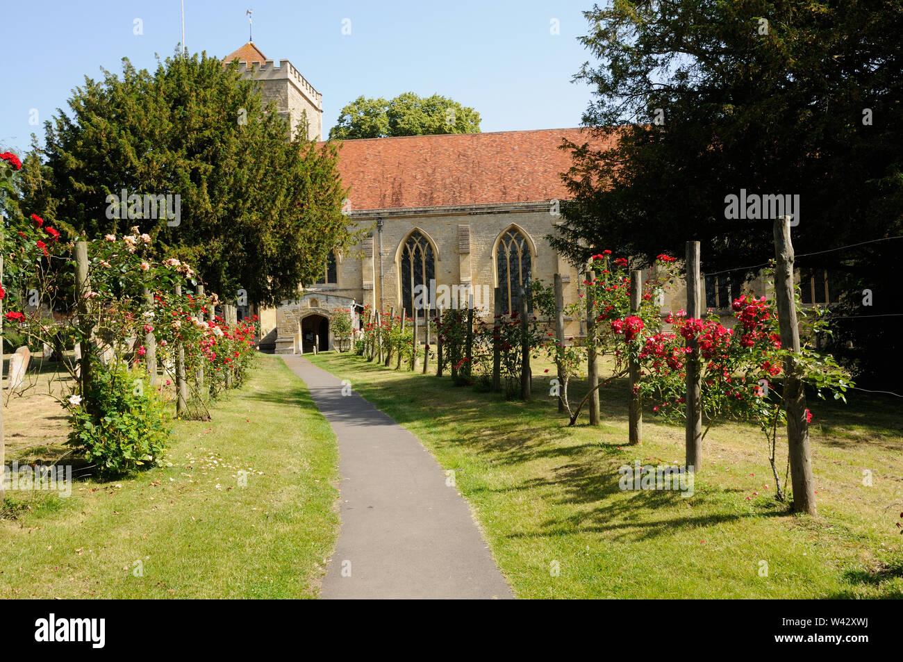 Dorchester Abbey, Dorchester on Thames, Oxfordshire The Abbey of St ...