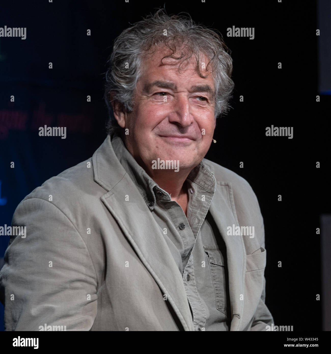 TONY JUNIPER,  British campaigner, writer, sustainability advisor and environmentalist ,  chairman of Natural England , at the  32nd annual Hay Festival of Literature and the Arts. Stock Photo