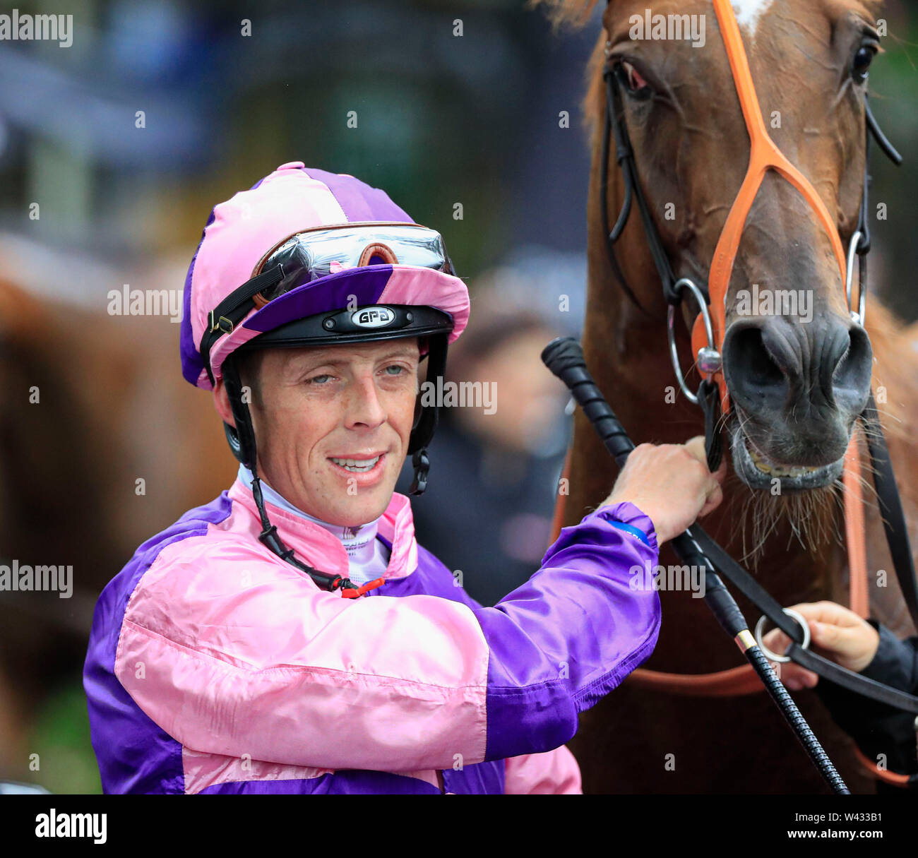 Haydock Race Course, Merseyside, UK. 19th July, 2019. Haydock Park